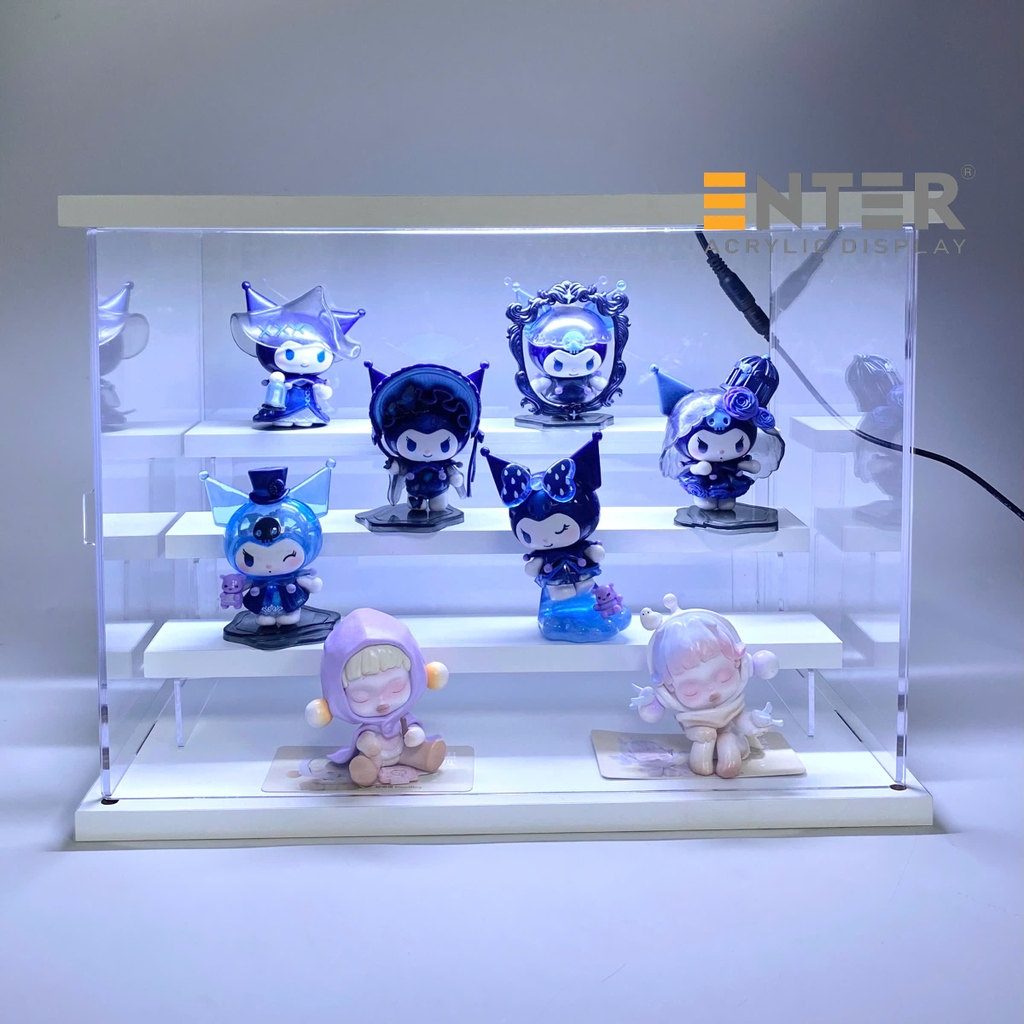 Hộp trưng bày Enter TB311 3 tầng 33x21x25cm có đèn