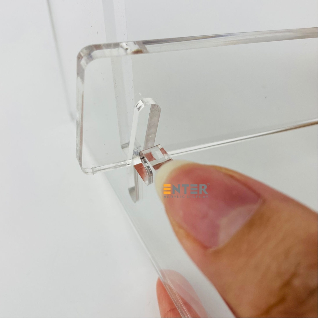 Kệ trưng bày Enter TB413 4 tầng 300x224x163mm, Kệ bậc thang để bàn, Kệ trưng bày nước hoa, mô hình