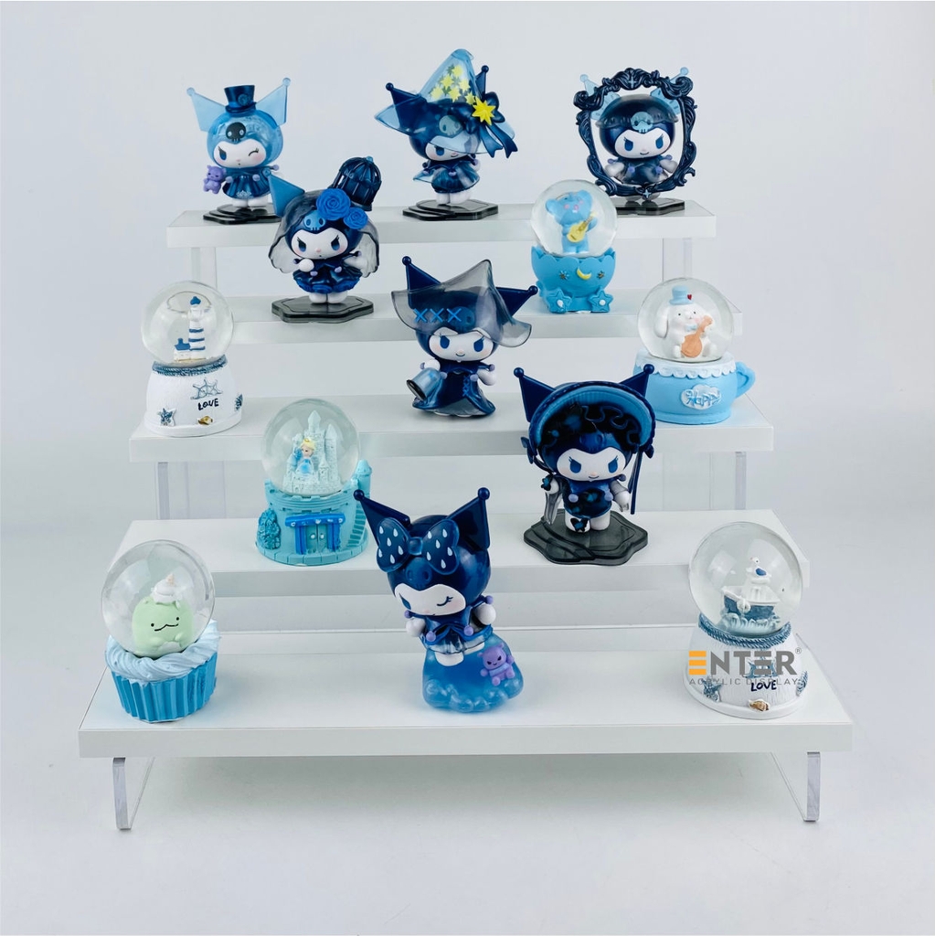 Kệ trưng bày Enter TB513 5 tầng 300x280x203mm, Kệ bậc thang để bàn, Kệ trưng bày nước hoa, mô hình