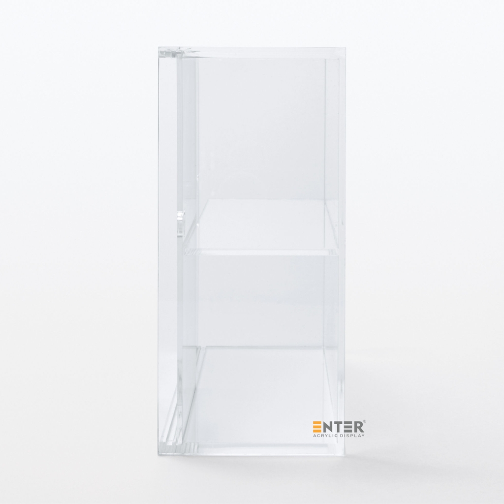 Kệ trưng bày mica Enter TB701 250x85x165mm 2 tầng cửa lùa