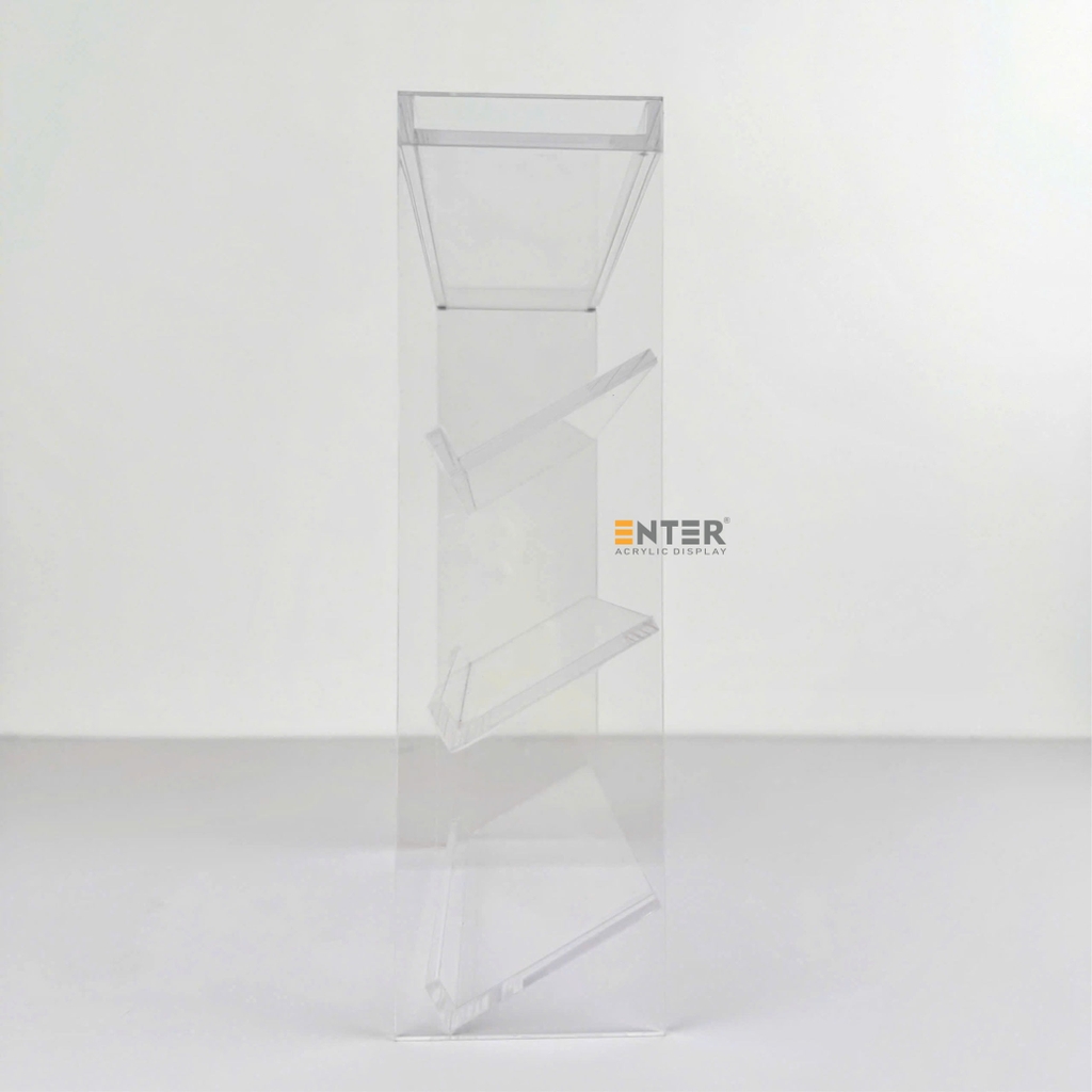 Kệ trưng bày mica Enter TB801 175x65x230mm 4 tầng