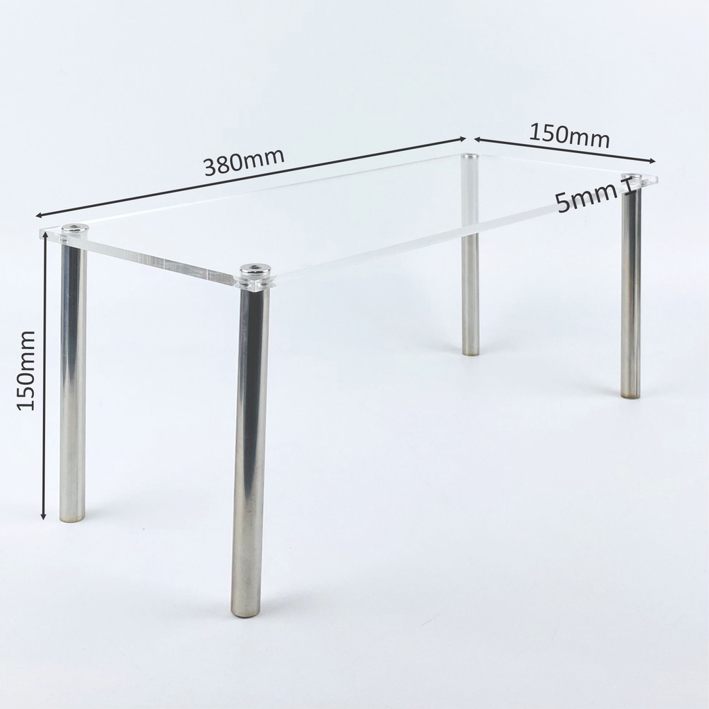 Kệ trưng bày mica Enter TBNS16 38x15x15cm liên kết bulon