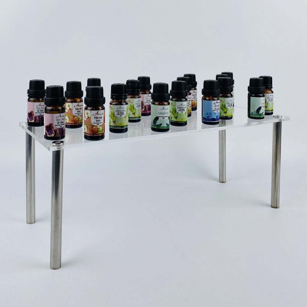 Kệ trưng bày mica Enter TBNS16 38x15x15cm liên kết bulon