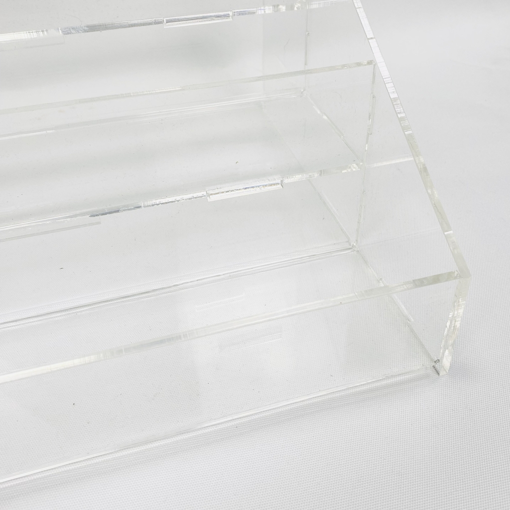 Kệ trưng bày sổ mica Enter TBNS12 3 tầng 600x300x185mm