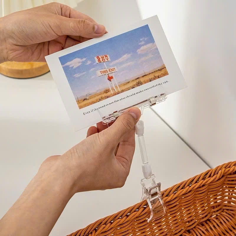 Kẹp nhựa 2 đầu JE005/JE010/JE011 trắng trong [4]