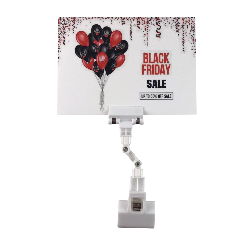 Kẹp nhựa 2 đầu xoay JE004 5.5cm