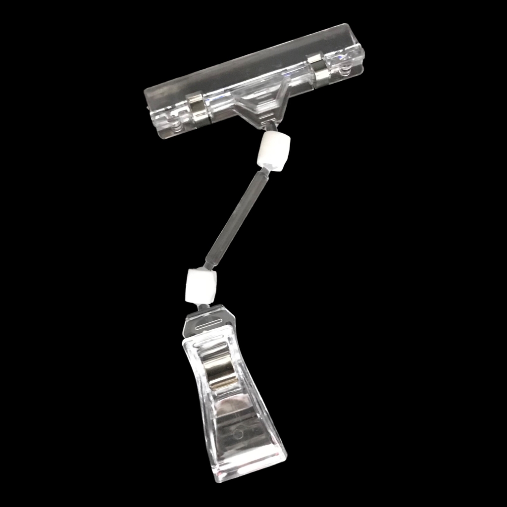 Kẹp nhựa 2 đầu JE005/JE010/JE011 trắng trong [4]