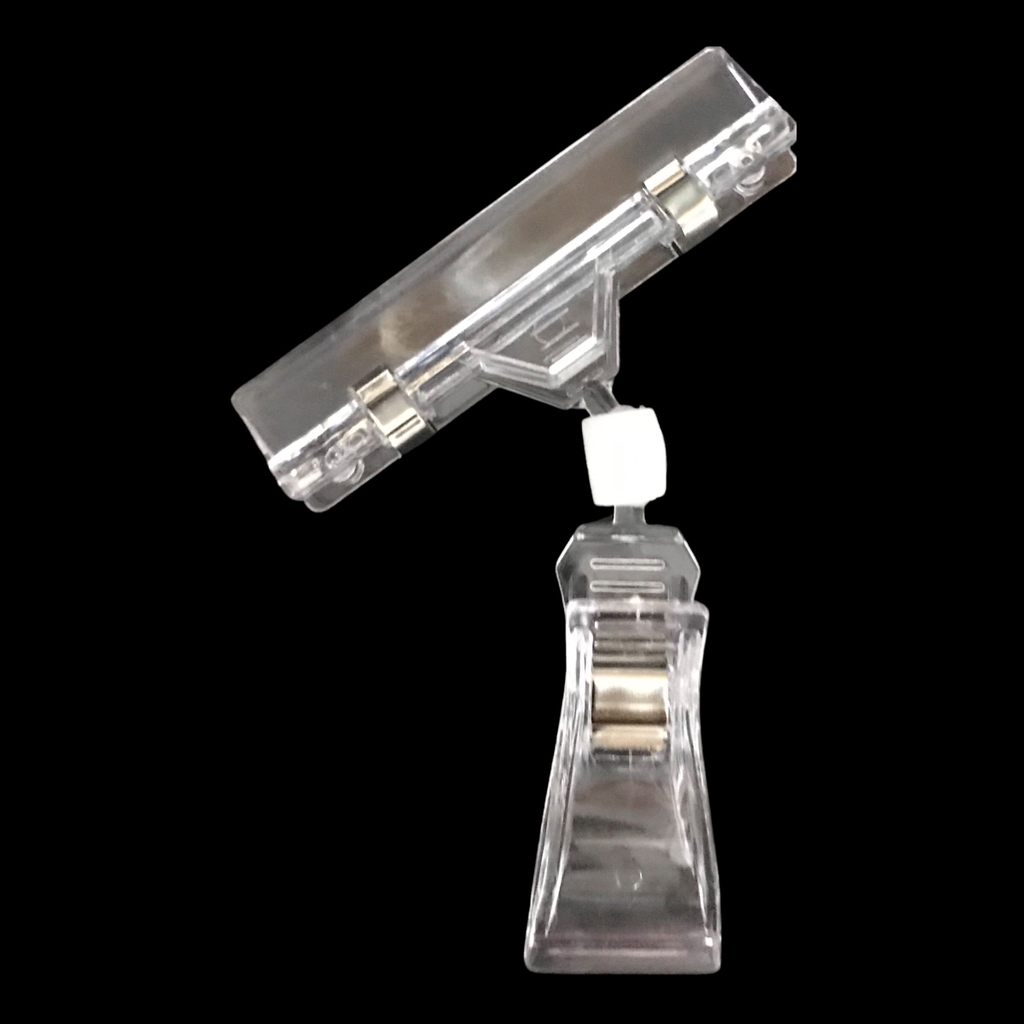 Kẹp nhựa 2 đầu JE005/JE010/JE011 trắng trong [4]