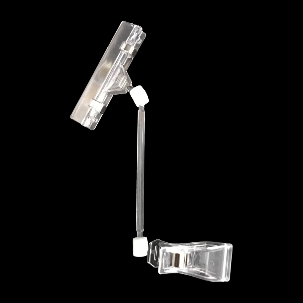 Kẹp nhựa 2 đầu JE005/JE010/JE011 trắng trong [4]