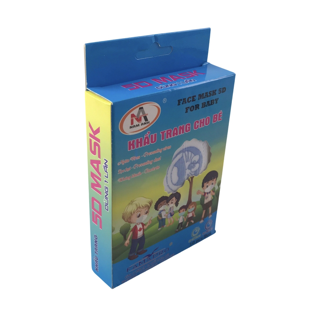 Khẩu trang y tế Famapro trẻ em 5D in hình (100)