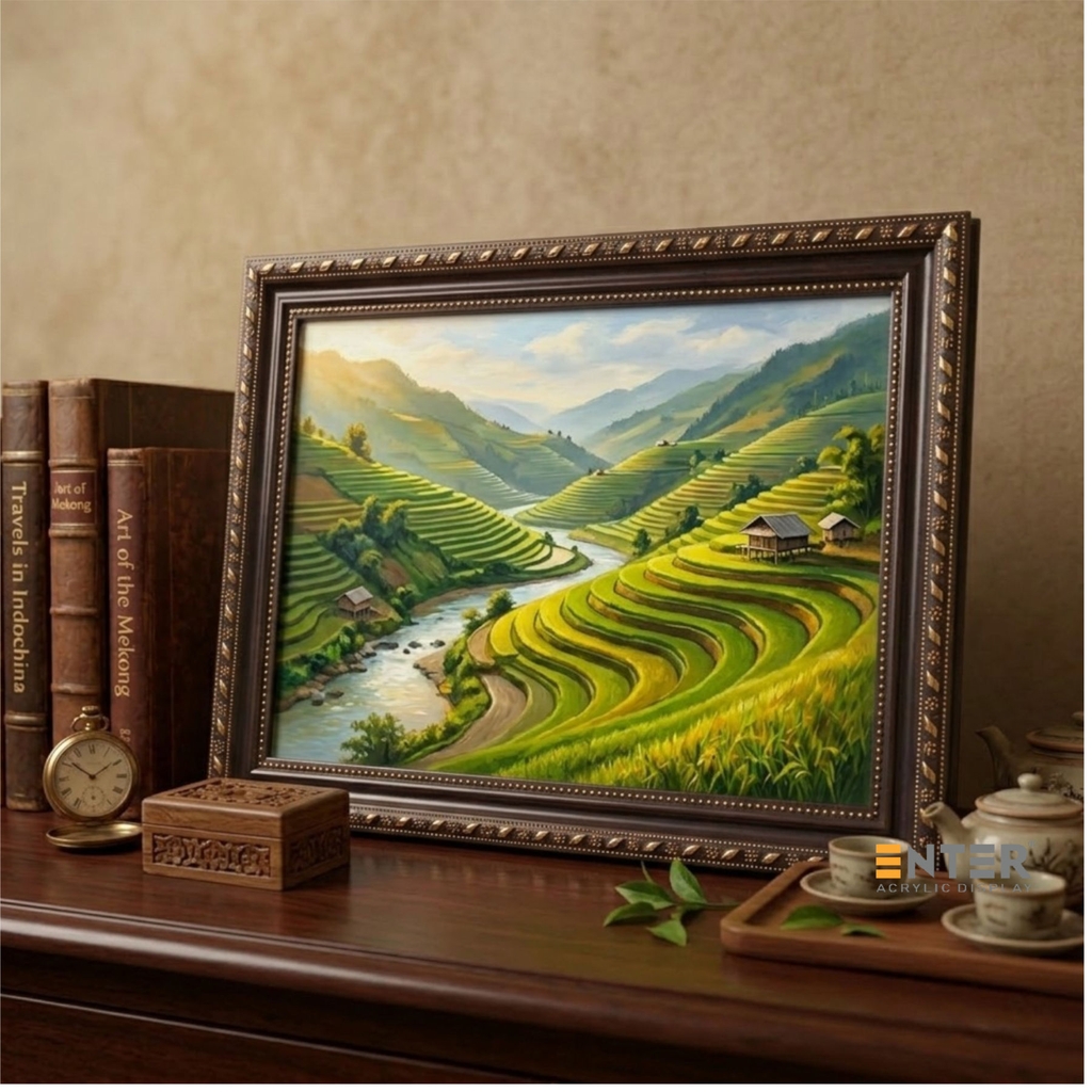 Khung hình Enter KH401 15x21cm, Khung ảnh, Khung bằng khen