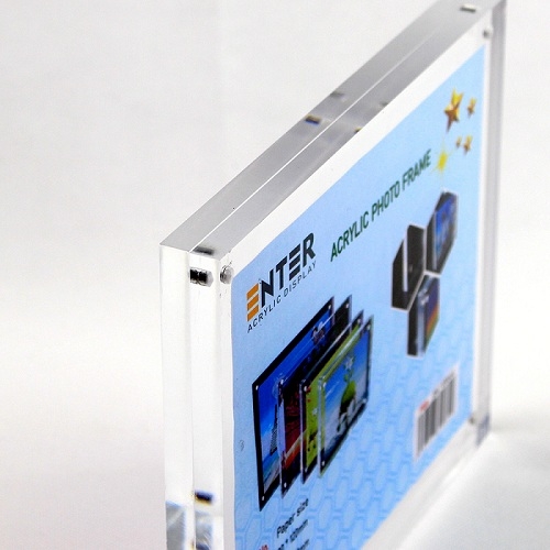 Khung hình mica cao cấp Enter FR06 100x150mm mica 10mmx2, Khung ảnh để bàn nam châm, Khung bằng khen (10)