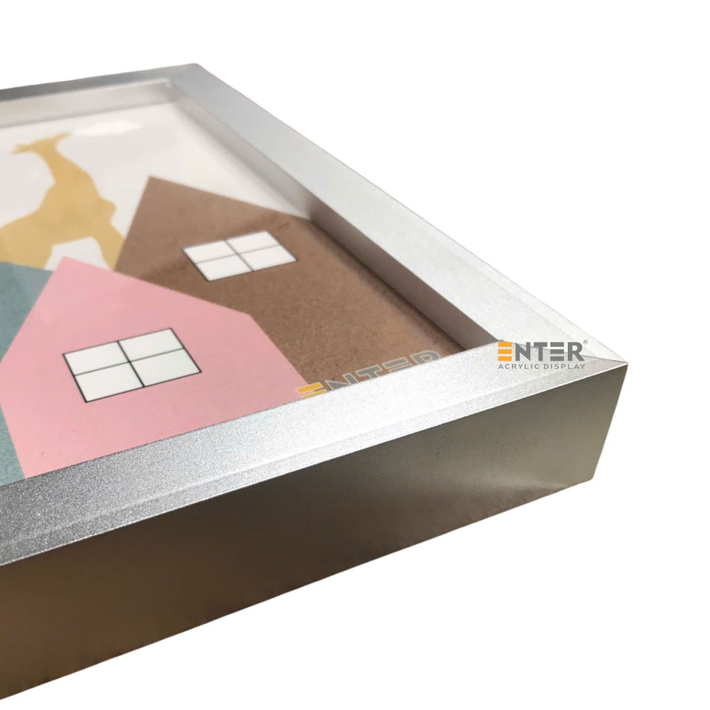 Khung hình nhôm cao cấp Enter KH204 30x42cm