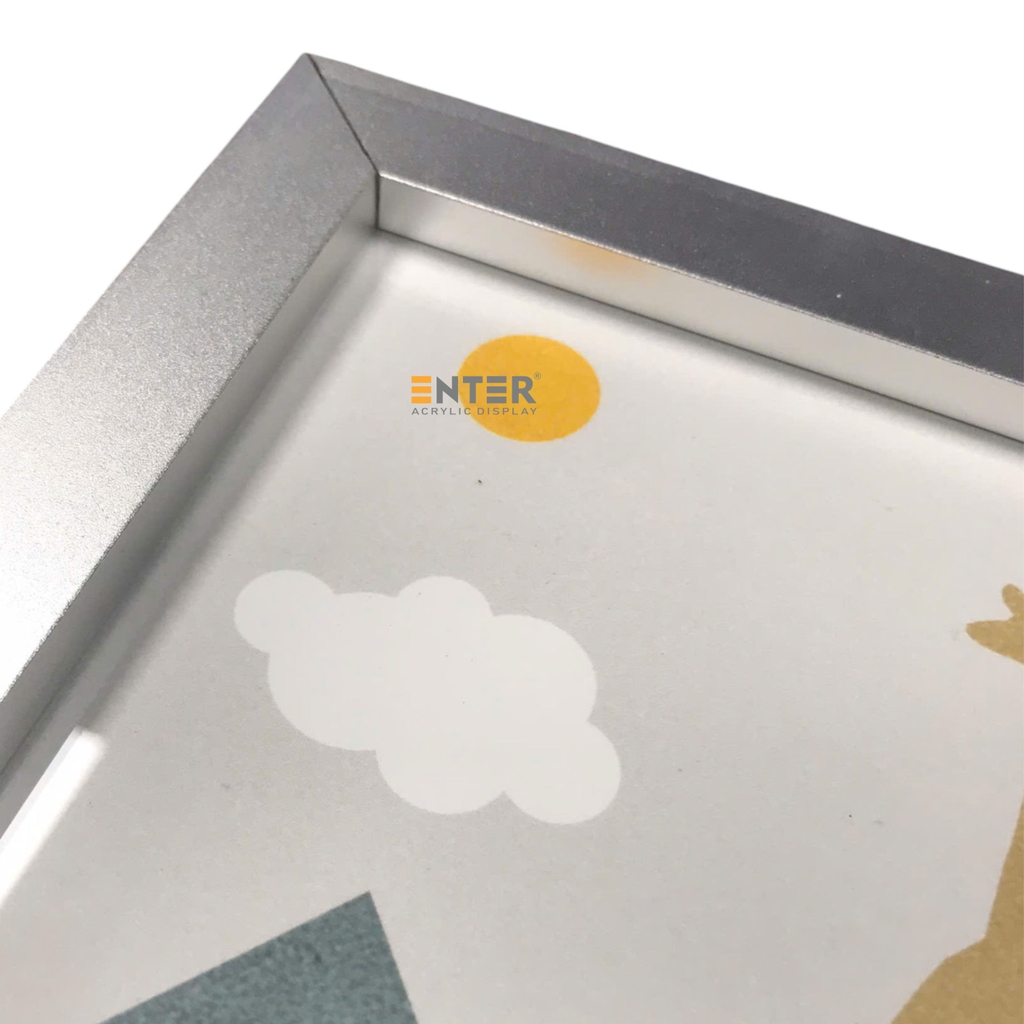 Khung hình nhôm cao cấp Enter KH202 20x25cm
