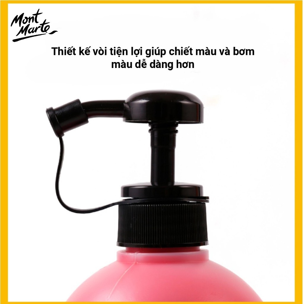 Màu nước Acrylic Mont Marte 1000ml (6)