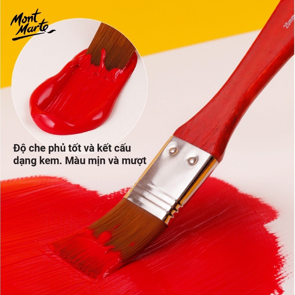 Màu nước Acrylic Mont Marte 1000ml (6)