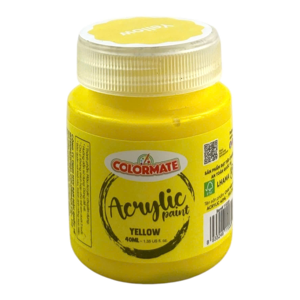 Màu nước Colormate Acrylic 40ml