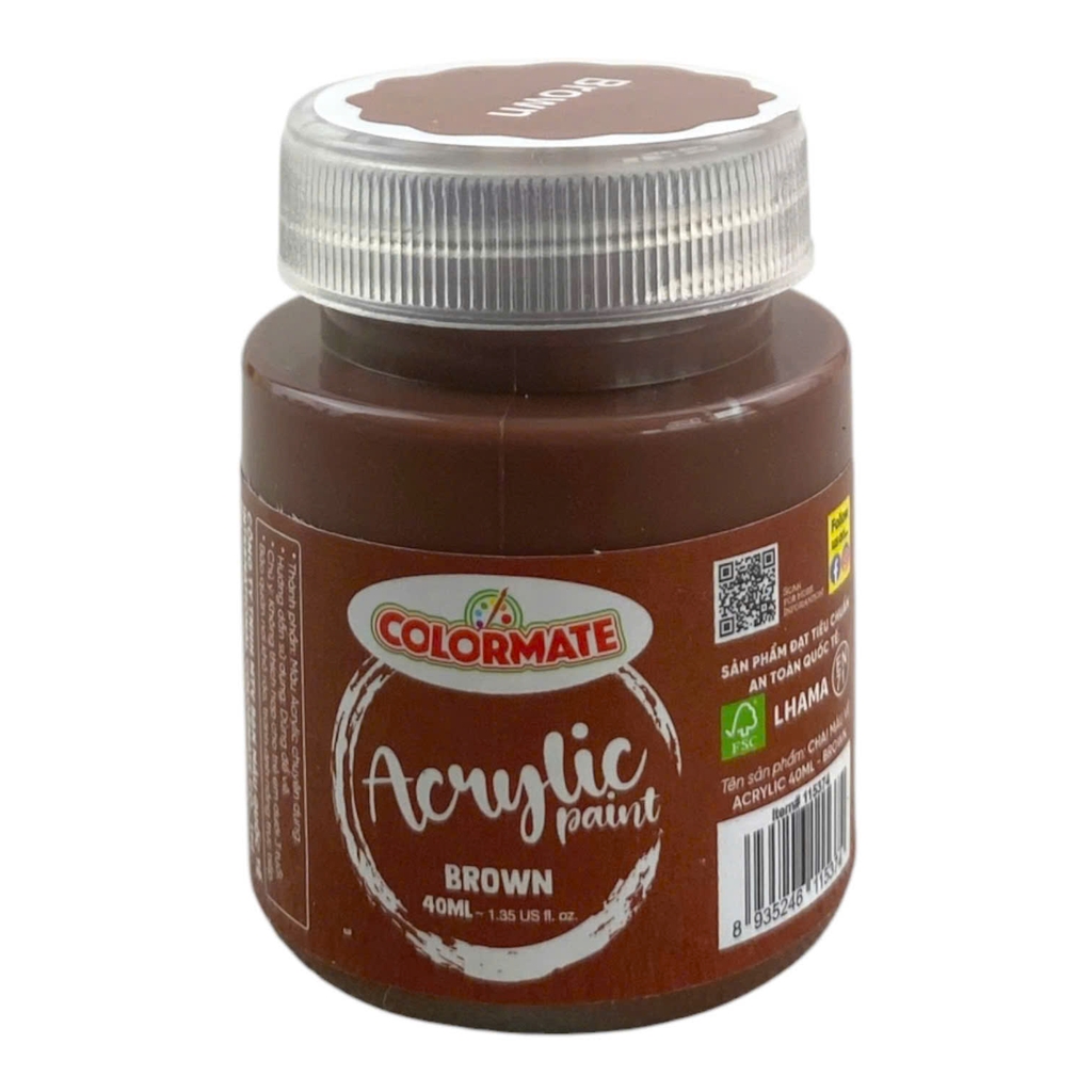 Màu nước Colormate Acrylic 40ml