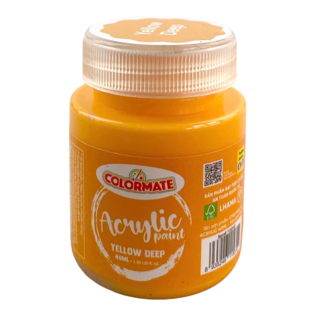 Màu nước Colormate Acrylic 40ml
