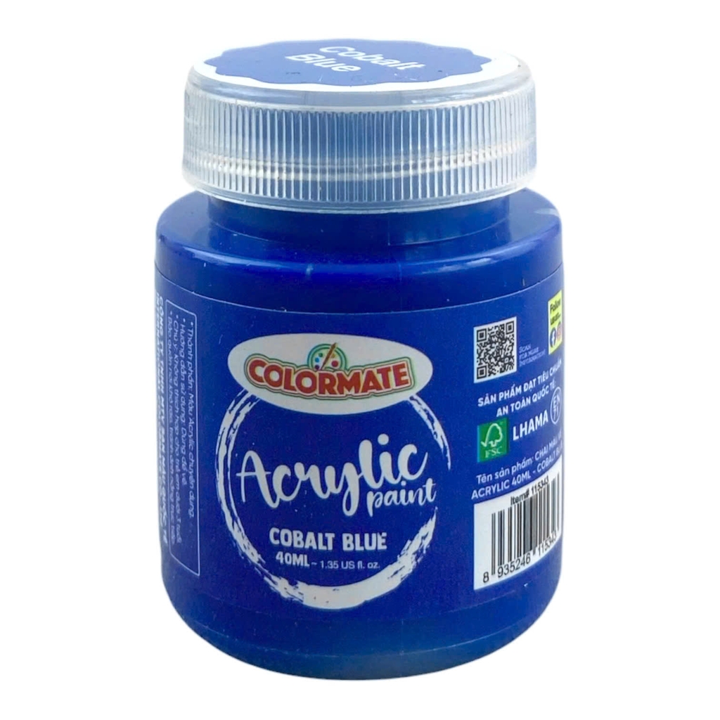 Màu nước Colormate Acrylic 40ml