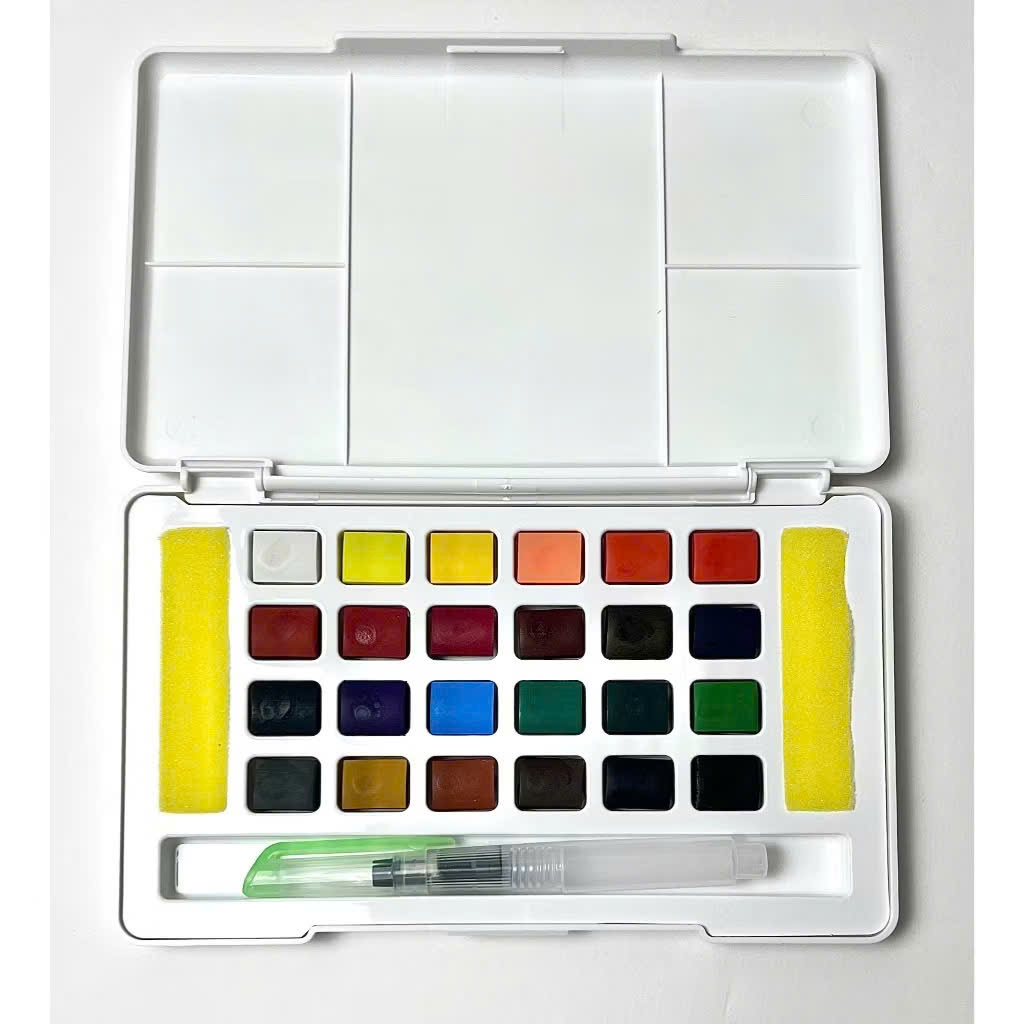 Màu nước Happy, Màu nước dạng nén, Watercolor