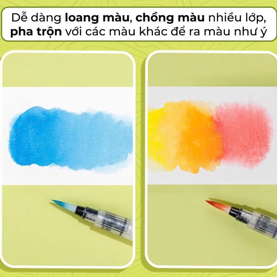 Màu nước nén TL Colokit Waco-C016 / Waco-C017 / Waco-C018