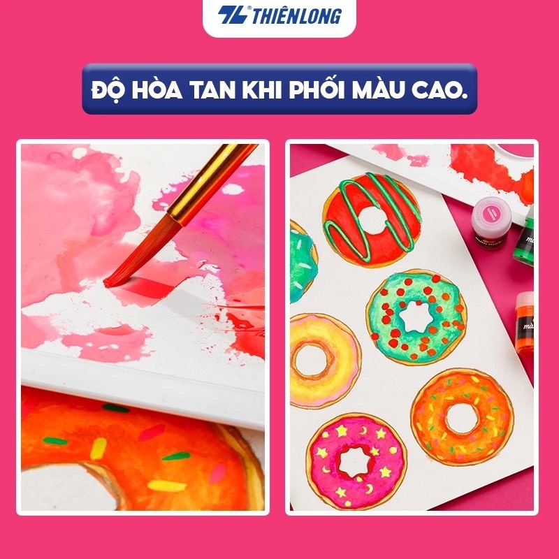 Màu nước TL Colokit WACO-C011 6 màu neon (60)