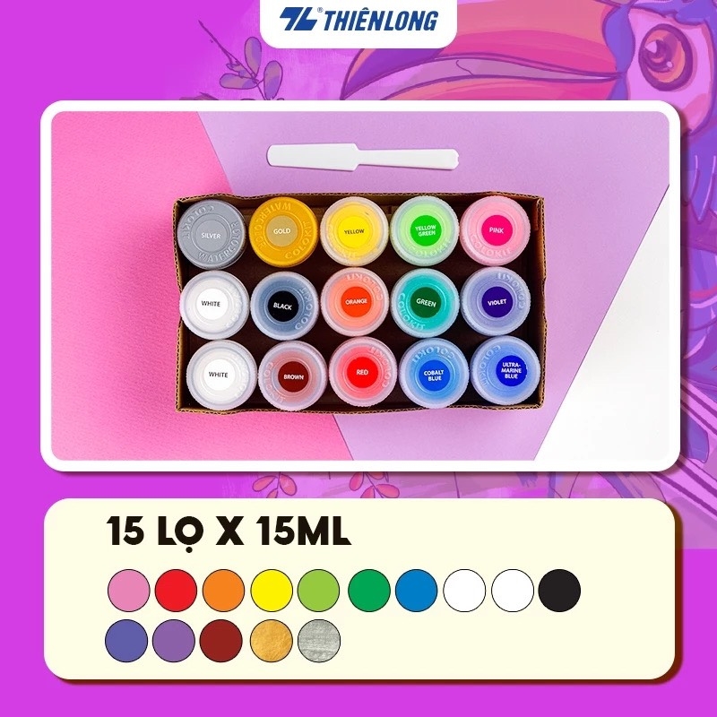 Màu nước TL Colokit WACO-C09 14 màu (24)