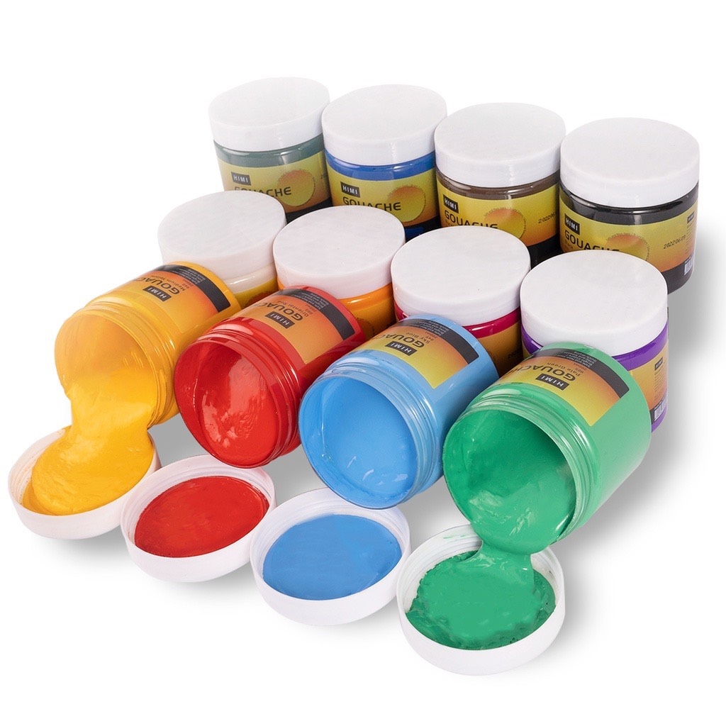 Màu vẽ Himi Gouache 200ml (12)