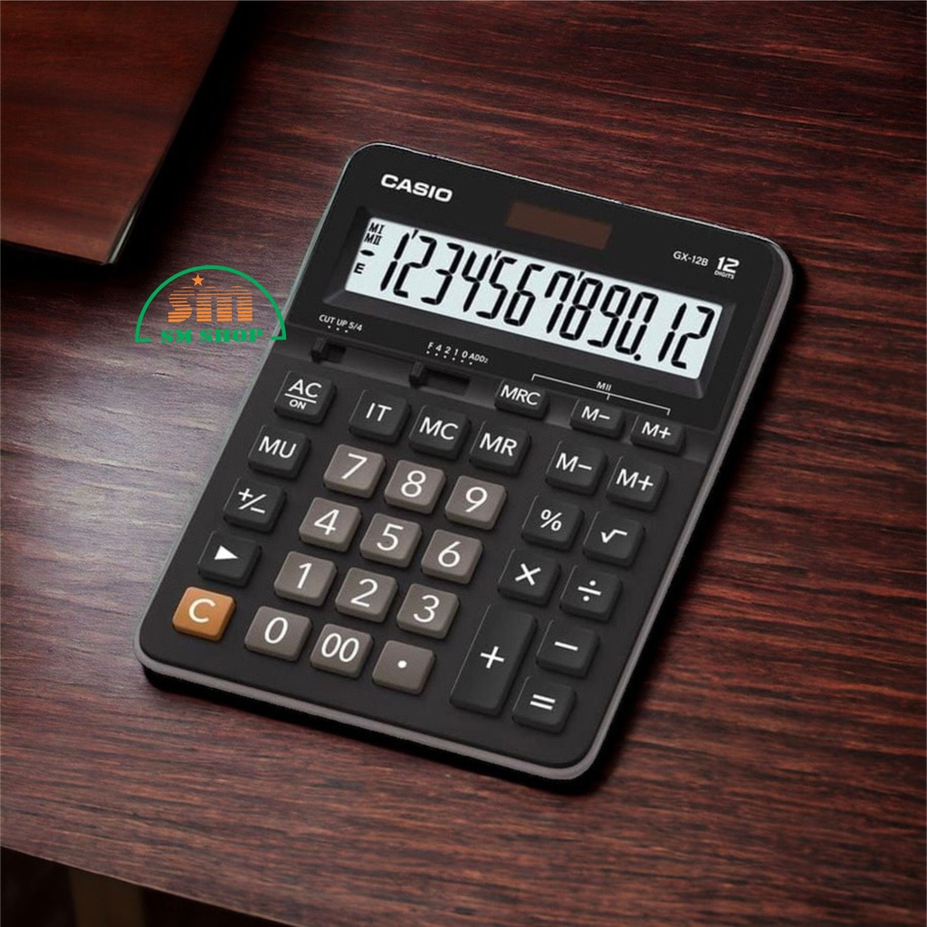 Máy tính Casio GX12B-BK