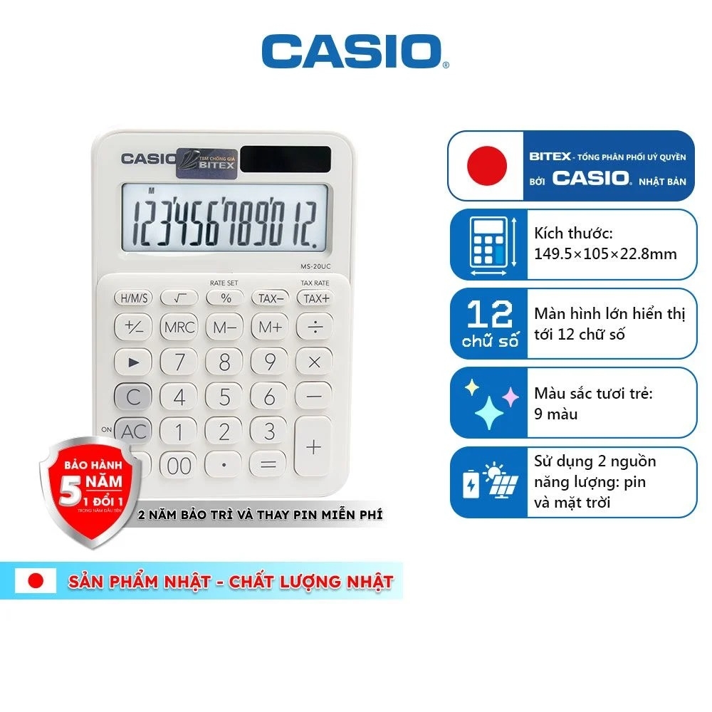 Máy tính Casio MS-20UC