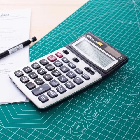 Máy tính Deli 1239