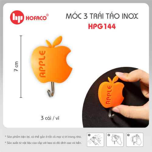 Móc dán tường Hofaco HPG144