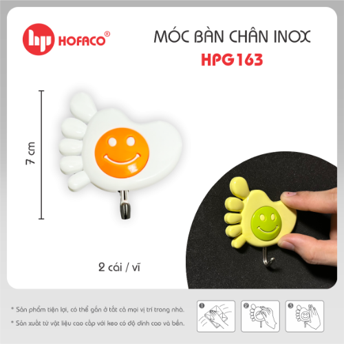 Móc dán tường Hofaco HPG163