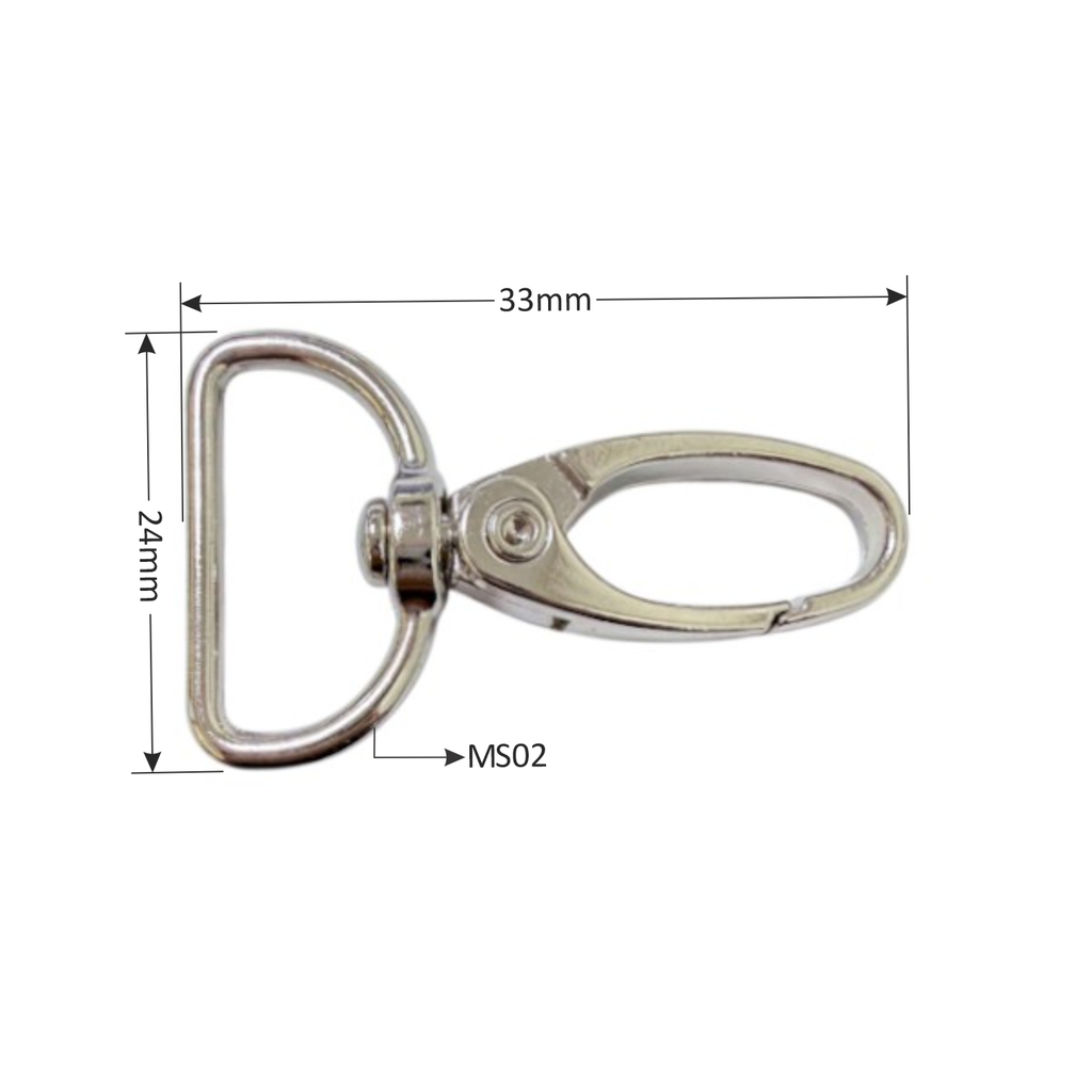 Móc giọt nước MS01/MS02/MS03/MS04, Móc khóa treo thẻ, Móc khoá đa năng, Khoen móc khóa (1000)
