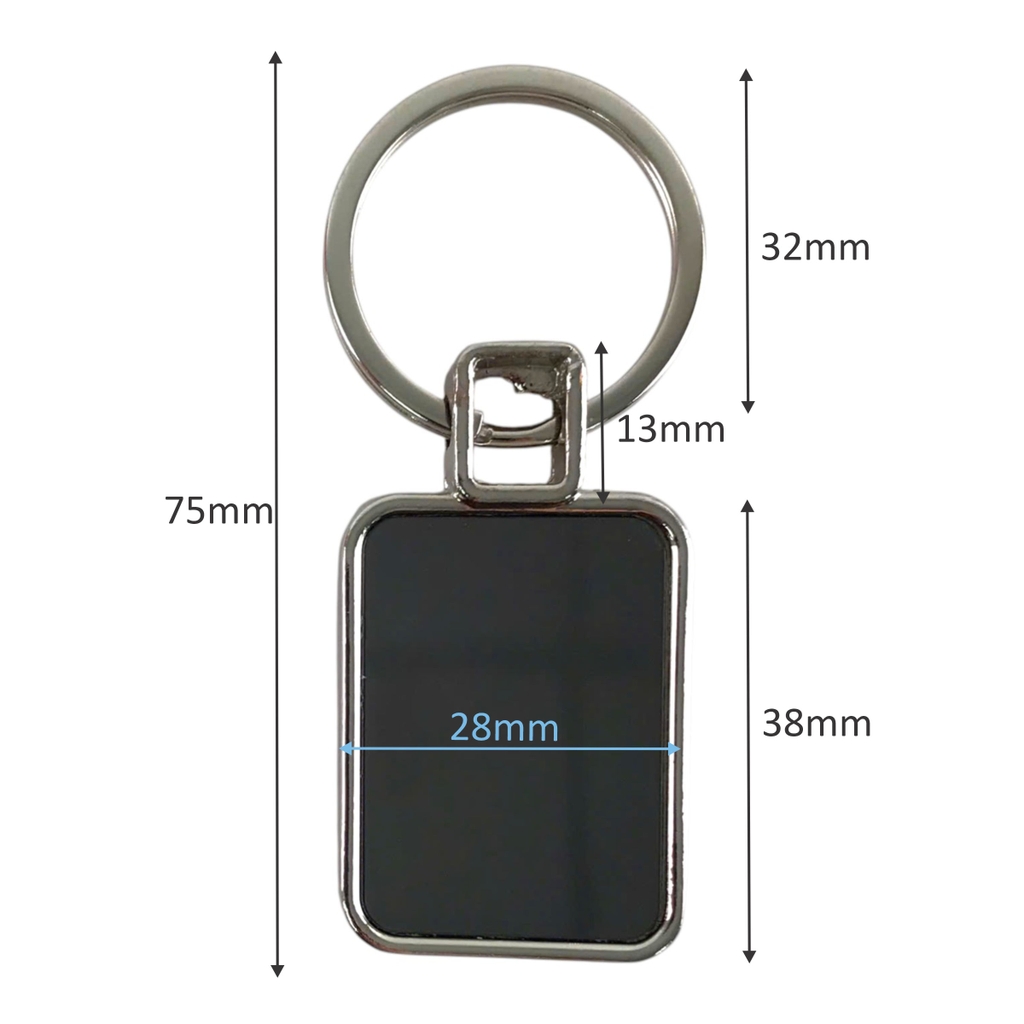 Móc khóa MK051, Móc khoá kim loại, Phôi móc khoá