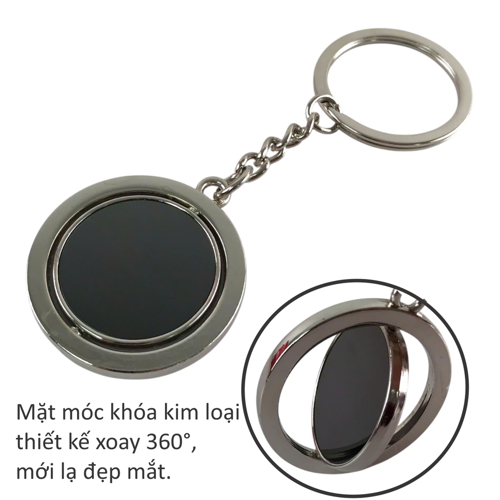 Móc khóa MK060, Móc khoá kim loại, Phôi móc khoá