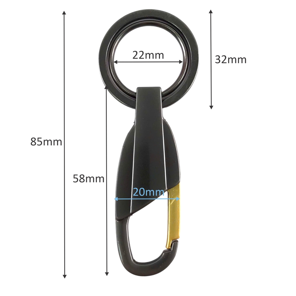 Móc khóa MK071, Móc khoá kim loại, Phôi móc khoá