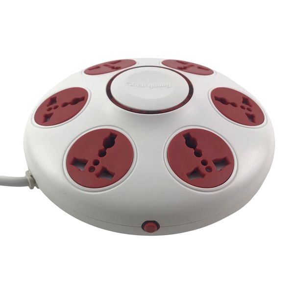 Ổ cắm điện ĐQ ĐQ ESK 2R 106 6 lỗ 3 chấu dây 2m