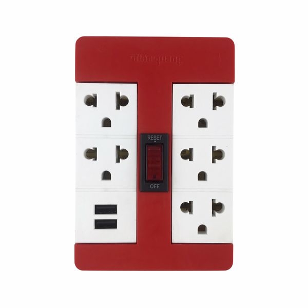 Ổ cắm xoay 90º ĐQ ĐQ ESK RT 2USB