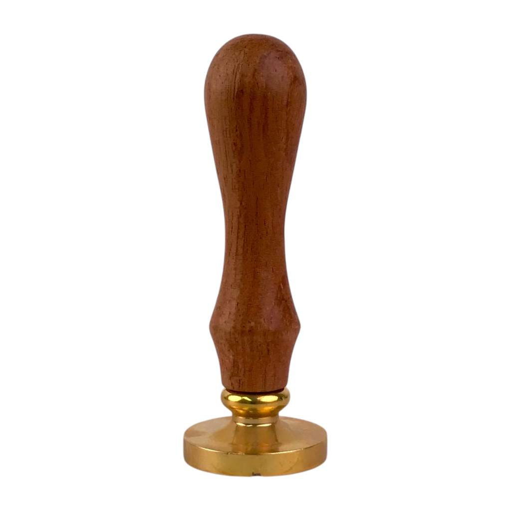 Phôi đồng Φ20mm / Φ24mm/Φ28mm / Φ30mm / Φ35mm /Φ40mm cán gỗ, dấu cán đồng, dấu chấm mực