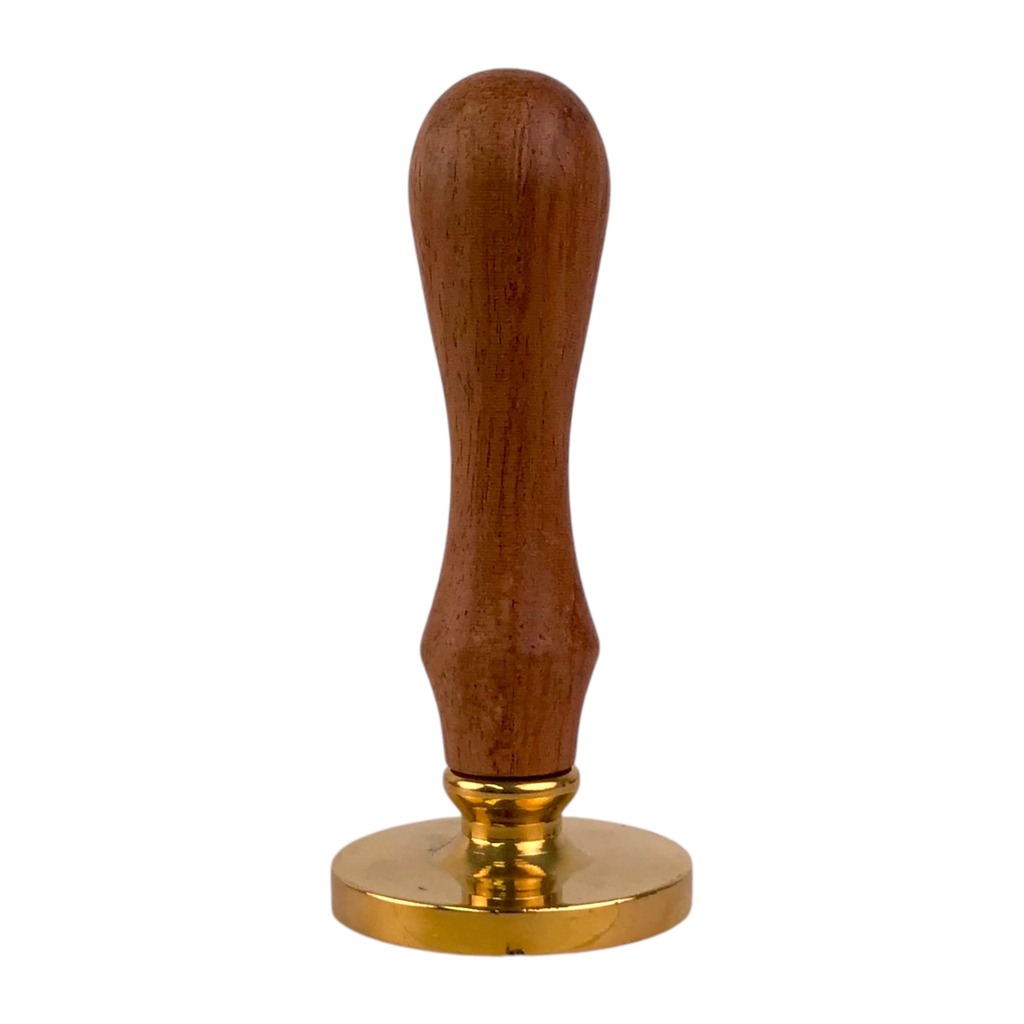 Phôi đồng Φ20mm / Φ24mm/Φ28mm / Φ30mm / Φ35mm /Φ40mm cán gỗ, dấu cán đồng, dấu chấm mực