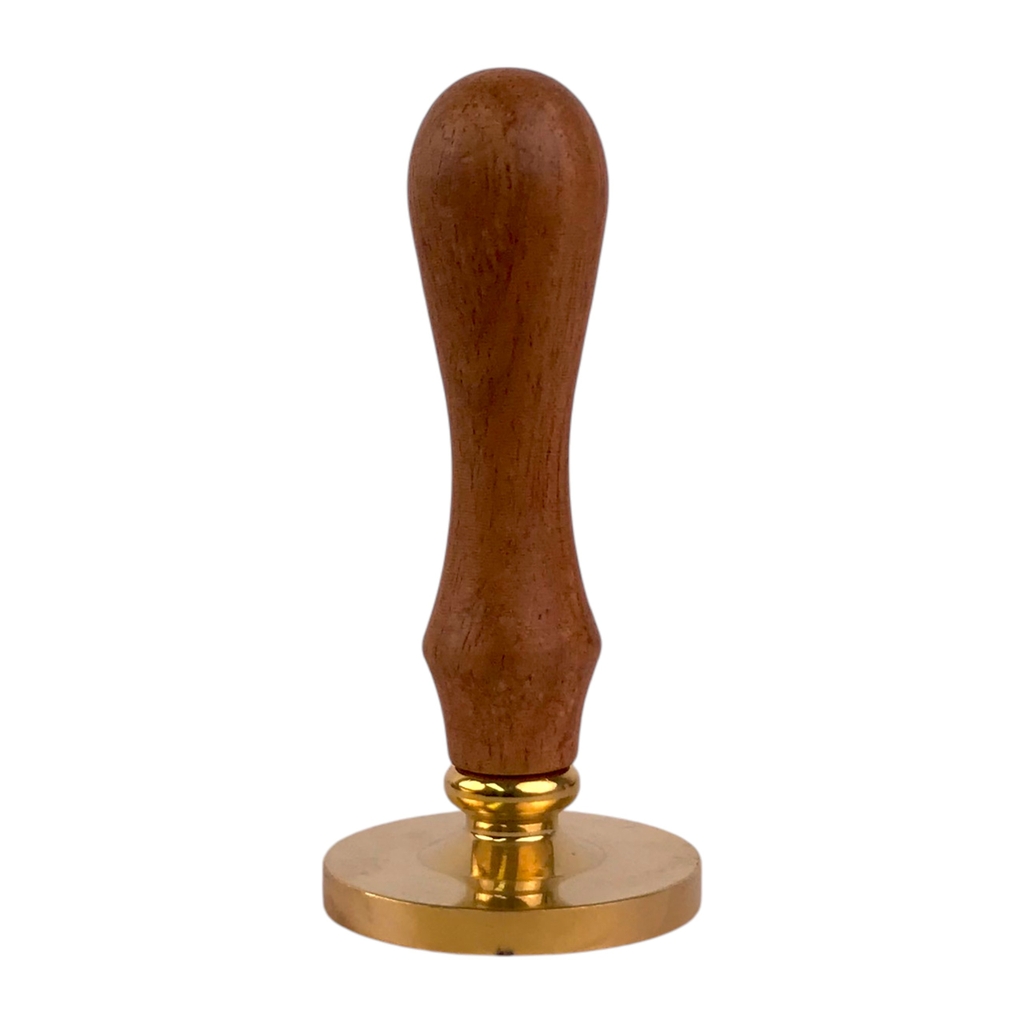 Phôi đồng Φ20mm / Φ24mm/Φ28mm / Φ30mm / Φ35mm /Φ40mm cán gỗ, dấu cán đồng, dấu chấm mực