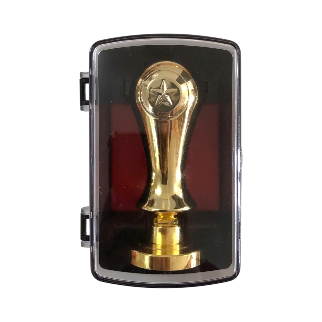 Phôi đồng TD Φ34mm cán nhựa xi vàng 18K