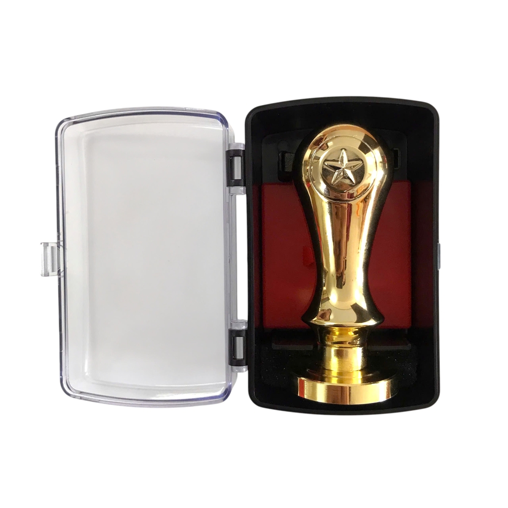 Phôi đồng TD Φ34mm cán nhựa xi vàng 18K