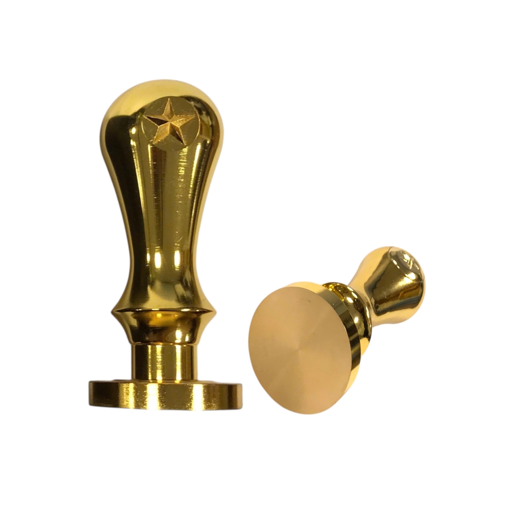 Phôi đồng TD Φ34mm nguyên khối xi 24k