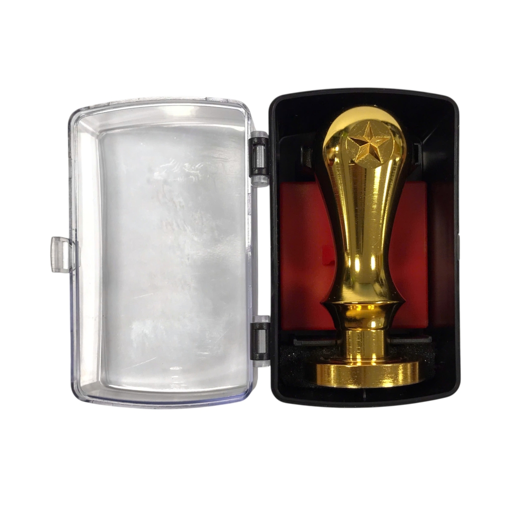 Phôi đồng TD Φ34mm nguyên khối xi 24k