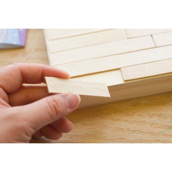 Que gỗ dẹp 15x2.5cm OPP1118