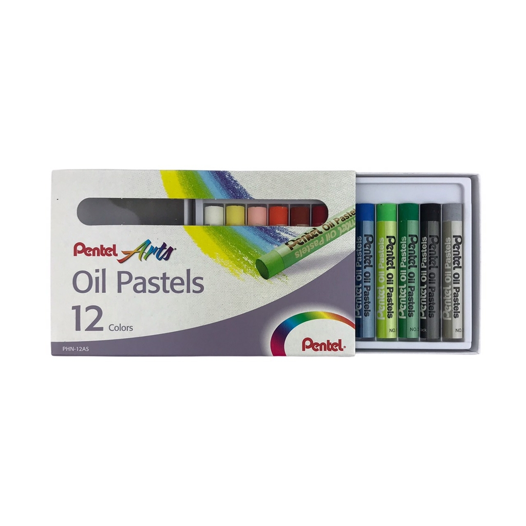 Sáp dầu Pentel (12)