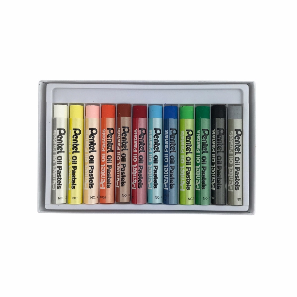 Sáp dầu Pentel (12)